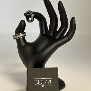 Decazi custom couples bands. Handmade in the Netherlands. Price is for both!